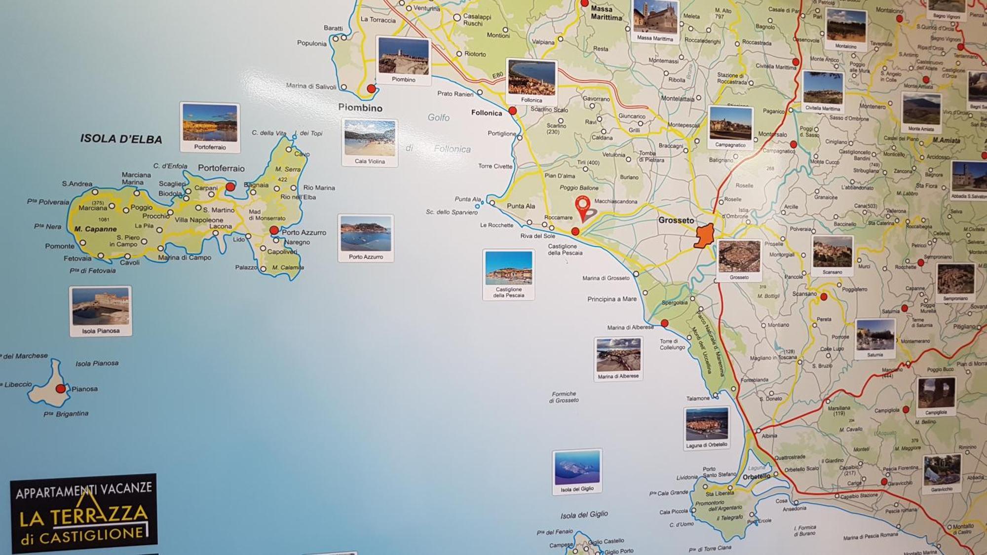 "La Terrazza Di Castiglione" Appartamenti Vacanza Castiglione della Pescaia Εξωτερικό φωτογραφία